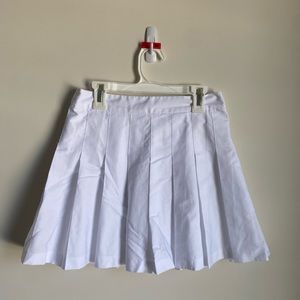 Aritzia White Tennis Skirt